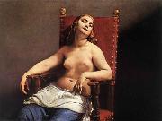 Guido Cagnacci La morte di Cleopatra oil painting